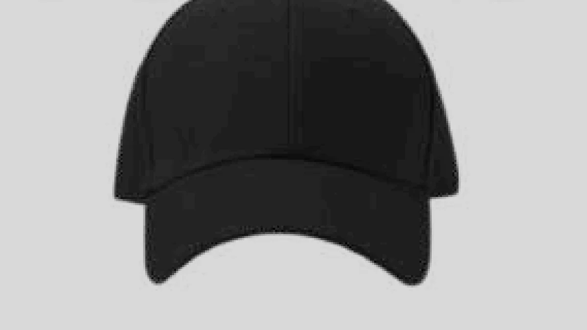 Gorra Bull Denim negra lista para bordar del catálogo Zaiek 2025